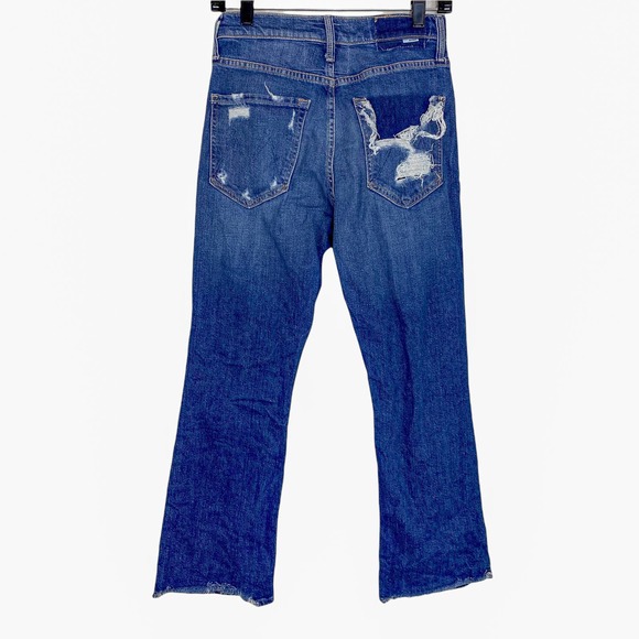 Mother Superior The Tripper Jeans in Your Treat or Mine Wash Denim Jeans Size 26 - Picture 4 of 16